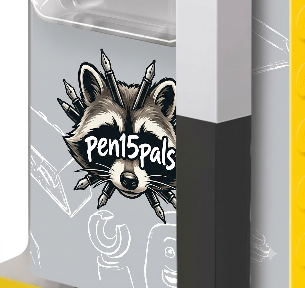 Pen15pals raccoon house mark